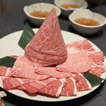 松阪牛・神戸牛・近江牛 三大和牛食べ比べ しゃぶ輝 - 