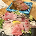 GOTTO酒場 - 旬鮮刺身5種盛り