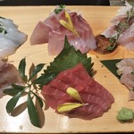 海鮮原始焼 ろば炭魚 - 