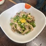 スタミナ苑 - 牛もつ塩煮込み