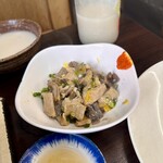 スタミナ苑 - 牛もつ塩煮込み