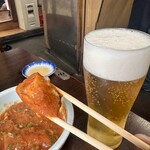 スタミナ苑 - ドデカイカクテキ