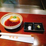 てっぱん料理味味亭 - コクのある特製おろしポン酢　塩　わさび