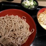 名代 富士そば - ミニヒレカツ丼セット