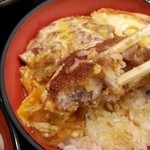 名代 富士そば - ミニヒレカツ丼