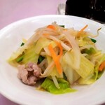 水口食堂 - 野菜炒め