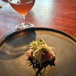 マルタ - マグロに葱をのせています。これが最高に美味しかった。