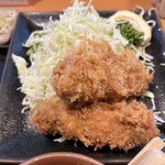 とんかつ しお田 - ひれかつ　アップ