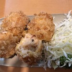 とんかつ しお田 - クリームコロッケ　単品2個　アップ