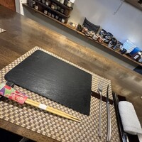 創作天ぷらと酒とワイン ぷらりん - このナイフ気に入りました笑