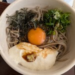 松本蕎麦店 - 冷たい山かけ蕎麦