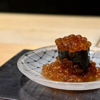 六本木きんめ鮨 - ◉名物　こぼれいくら軍艦