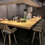 雪花菜 - カウンター席