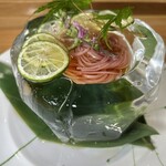 雪花菜 - ・梅そうめん　