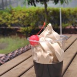 センリ軒 - コーヒーゼリーソフト