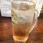 炭火焼鳥 くろちゃん - 梅サワー！
チープな味だ(^^