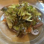 HANAMITSU - 冷前菜　タコのカルパッチョ　ガルムソース