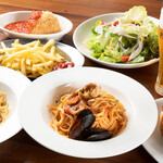 パスタタベタイ - 料理写真:3名様セット