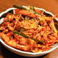 焼肉 にくだらけ - 自家製無添加の生キムチ