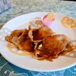 シャンティ - ■ ランチメニュー D：ポークジンジャー、950円