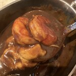 欧風カレー ソレイユ - 海老とチーズ