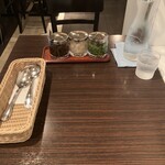 欧風カレー ソレイユ - 卓上