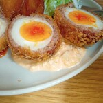 そのさき食堂 - スコッチエッグ定食