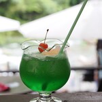 野外テラス 水の音 - 