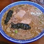 Marukan Sobaya - 三種の煮干そば820円