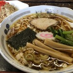 いげたや - 白河ラーメンの素朴な表情。