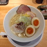 麺家 たけ田 - 熟成真鯛の特製炙り塩蕎麦