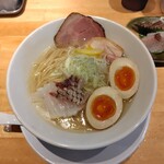 麺家 たけ田 - 熟成真鯛の特製炙り塩蕎麦
