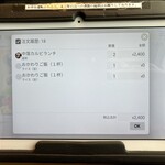 肉の青木商店 - ご飯のお代わりは二杯 ^ ^;;