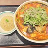 凜香飯店 - 激辛「四川式水煮タンメン、半チャーハンセット」
