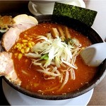 山形らーめん天童 - 辛味噌ラーメン800円