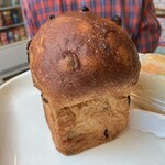 ＰＡＮ　ＦＡＲＭ - レーズンパン　※重量感も半端ない　※落とさないよう、細心の注意を払う