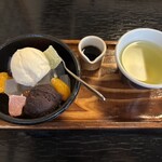 竹むら - クリームあんみつ