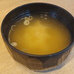 すし酒場 握わい - 味噌汁