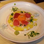 すし酒場 握わい - とろたく丼