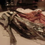 Dack Tails - ■チャームは、伊吹島産イリコと海老である。