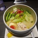 蔭山樓 - 料理写真:鶏白湯塩そば