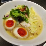 蔭山樓 - 特選鶏白湯塩そば