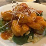 施家菜 - 海老のチリソース　近景