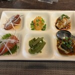 施家菜 - ランチコース：広東風前菜盛り合わせ