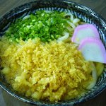 まつや - たぬき　小（２００ｇ）２７０円　大（７００ｇ）でも４４０円の安さ。　大盛はかなり量があります。