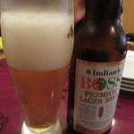 サンサール - Indian BOSS Premium Lager Beerです