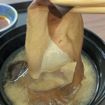 お宿 お食事処 鱗晃荘 - 積丹産海藻、コリコリ歯応え良い。