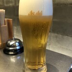 Ciao centro - アサヒドライプレミアム熟撰グラス生ビール：６８０円