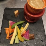 Ciao centro - 自家製バーニャカウダ：１０５０円