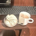 快活CLUB - カフェモカ＆ソフトクリーム